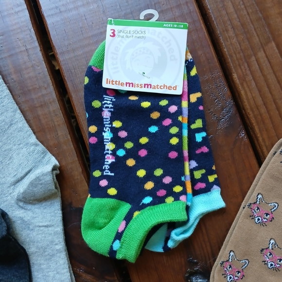 New cute sock bundle - boot crew ankle - colorful animal sets 6 pairs - Picture 5 of 9